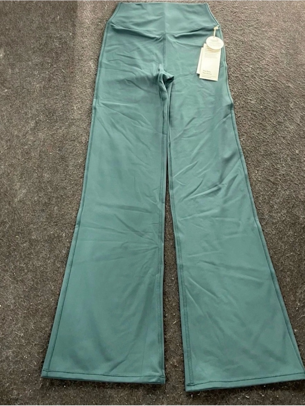 Vouri wide leg, chillout leggings small new with tags color moss retail $138